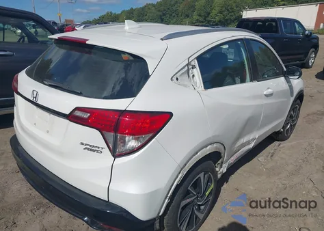 2019 Honda Hr-V Sport z USA, uszkodzony, nr VIN 3CZRU6H14KM702828
